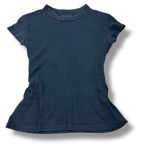 Brandy Melville Blue Short Sleeve Tee